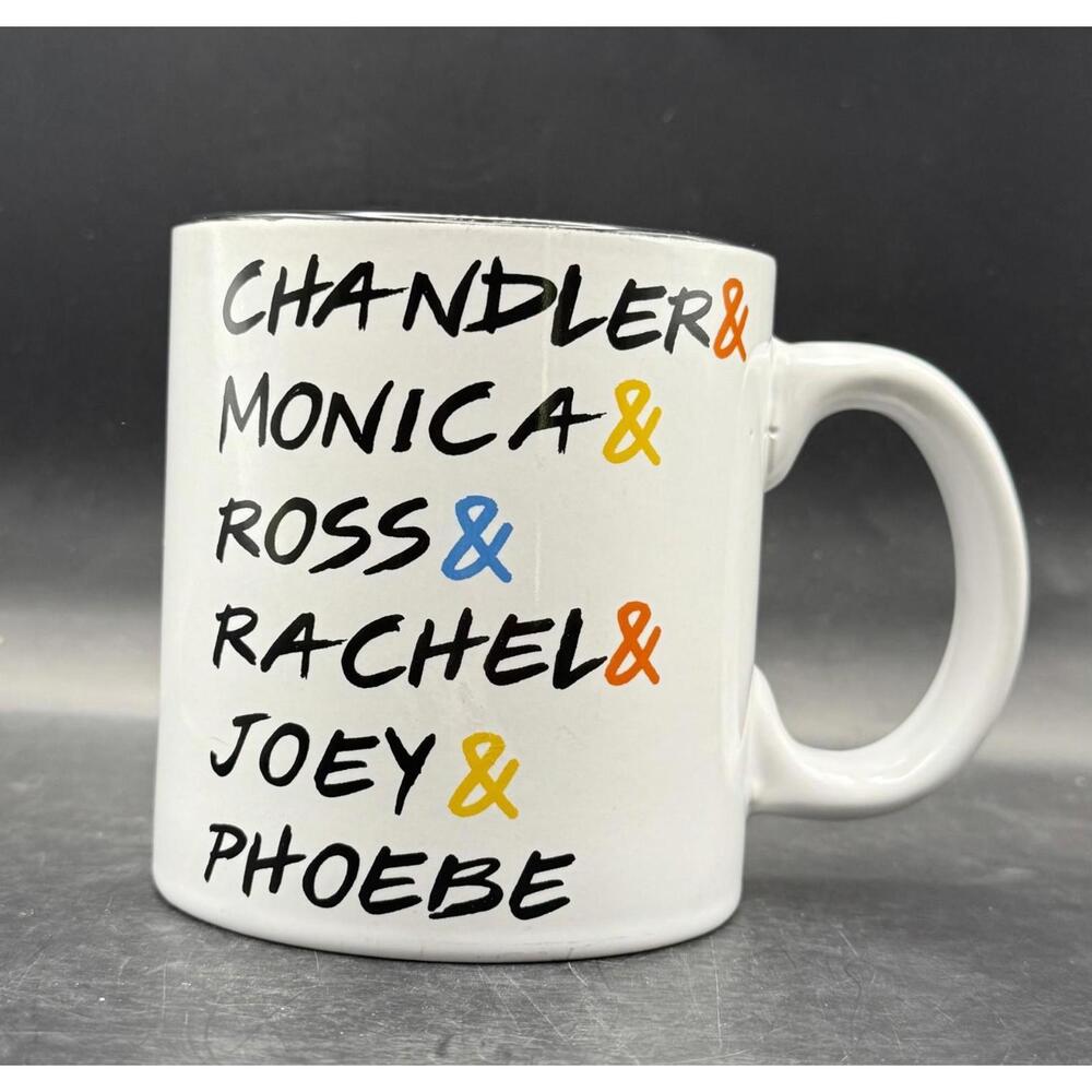 F.R.I.E.N.D.S Mug, Characters Names, Like New Condition
